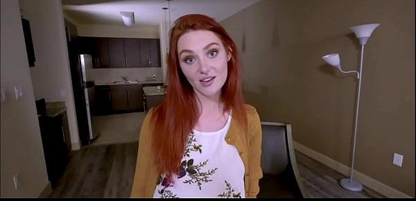  Young Redhead Teen Step Daughter Lacy Lennon POV